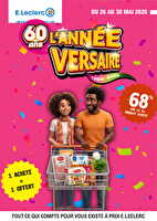 L'année-versaire ! chez Leclerc Valable du 26 au 30 mai 2026