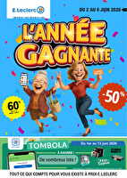 L'année-versaire ! des magasins Leclerc Valable du 02 au 06 juin 2026