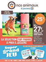 Trafic animalerie 5 - grand jeu des magasins Leclerc Valable du 02 au 13 juin 2026