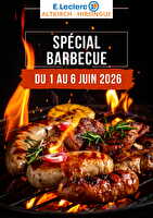 Barbecue des magasins Leclerc Valable du 01 au 06 juin 2026