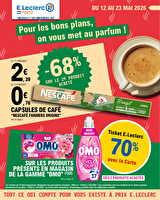 26m201c02lu des magasins Leclerc Valable du 12 au 23 mai 2026