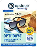 Opti'days été des magasins Leclerc Valable du 12 mai au 06 juin 2026