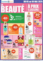 Beauté printemps_26m018 chez Leclerc Valable du 04 au 09 mai 2026