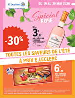Barbecue & foire aux roses chez Leclerc Valable du 19 au 30 mai 2026
