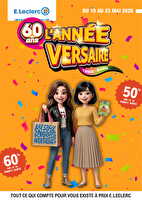 L'année-versaire ! chez Leclerc Valable du 19 au 23 mai 2026
