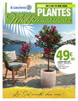 Plantes mediterraneennes chez Leclerc Valable du 05 au 16 mai 2026