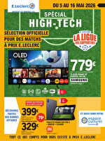 High-tech coupe du monde chez Leclerc Valable du 05 au 16 mai 2026