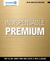 Indispensable gem premium juin des magasins Leclerc Valable du 09 au 29 juin 2026