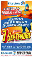 Tract mag 08 au 14 juin 2026 des magasins Leclerc Valable du 08 au 14 juin 2026