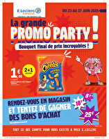 40 ans scapalsace juin 3 - express des magasins Leclerc Valable du 23 au 27 juin 2026