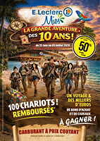 Anniersaire 2026 chez Leclerc Valable du 23 juin au 05 juillet 2026