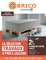 Trafic brico 7 des magasins Leclerc Valable du 23 juin au 11 juillet 2026