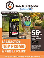 Trafic animalerie 6 chez Leclerc Valable du 30 juin au 11 juillet 2026