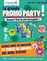 40 ans scapalsace juin 1 - express des magasins Leclerc Valable du 09 au 13 juin 2026