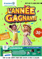 Temps fort #24 des magasins Leclerc Valable du 09 au 13 juin 2026
