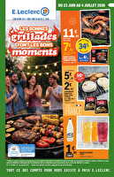 Special bbq chez Leclerc Valable du 23 juin au 04 juillet 2026