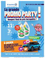 40 ans scapalsace juin 2 des magasins Leclerc Valable du 16 au 20 juin 2026