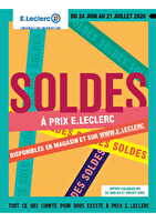 Op soldes ete 100% digital mosaique des magasins Leclerc Valable du 24 juin au 21 juillet 2026