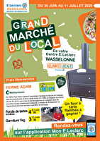 Alliances locales des magasins Leclerc Valable du 30 juin au 11 juillet 2026