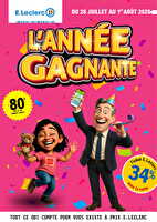 Temps fort #31 des magasins Leclerc Valable du 28 juillet au 01 août 2026