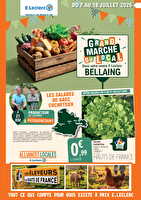 Alliances locales mag bellaing chez Leclerc Valable du 07 au 18 juillet 2026