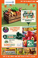 Grand marche du local des magasins Leclerc Valable du 07 au 18 juillet 2026