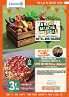 E-cata alliances locales juillet 26 chez Leclerc Valable du 06 au 18 juillet 2026