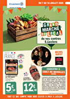 Produits regionaux chez Leclerc Valable du 07 au 18 juillet 2026