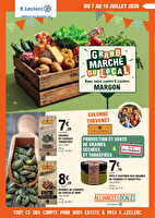 Alliances locales  chez Leclerc Valable du 07 au 18 juillet 2026