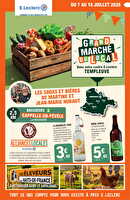 Grand marche du local chez Leclerc Valable du 07 au 18 juillet 2026