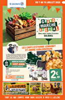 Grand marche du local chez Leclerc Valable du 07 au 18 juillet 2026