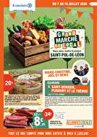 Alliances locales juillet des magasins Leclerc Valable du 07 au 18 juillet 2026