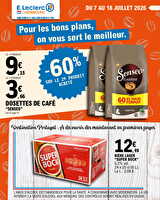 26m281c02lu des magasins Leclerc Valable du 07 au 18 juillet 2026