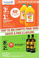 Trafic pouvoir d'achat 7 - express des magasins Leclerc Valable du 28 juillet au 08 août 2026