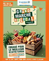Marche du local chez Leclerc Valable du 07 au 18 juillet 2026