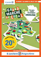 Grand marche du local des magasins Leclerc Valable du 07 au 18 juillet 2026