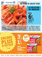 Trafic pouvoir achat 6 - mixte chez Leclerc Valable du 14 au 25 juillet 2026