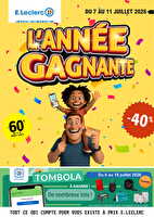 Temps fort #28 des magasins Leclerc Valable du 07 au 11 juillet 2026
