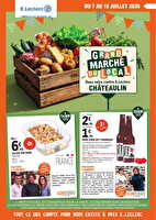 Alliances locales juillet chez Leclerc Valable du 07 au 18 juillet 2026
