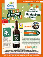 Grand marche du local - sodibag chez Leclerc Valable du 07 au 18 juillet 2026