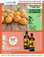 Trafic pouvoir achat 7 - mixte chez Leclerc Valable du 28 juillet au 08 août 2026