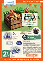 Alliances locales juillet chez Leclerc Valable du 07 au 18 juillet 2026