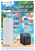 Vague de fraicheur chez Leclerc Valable du 07 au 18 juillet 2026