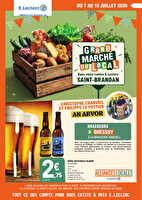 Alliances locales juillet chez Leclerc Valable du 07 au 18 juillet 2026