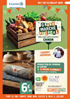 Catalogue alliances locales  des magasins Leclerc Valable du 07 au 18 juillet 2026