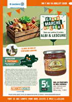 Grand marche du local - sadam des magasins Leclerc Valable du 07 au 18 juillet 2026