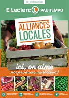 Alliances locales - interne des magasins Leclerc Valable du 06 au 19 juillet 2026