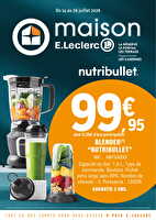 26c815lr des magasins Leclerc Valable du 14 au 26 juillet 2026