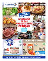 Trafic pouvoir achat 7 - mixte des magasins Leclerc Valable du 28 juillet au 08 août 2026