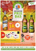 Edition estivale n°2 chez Leclerc Valable du 21 juillet au 01 août 2026